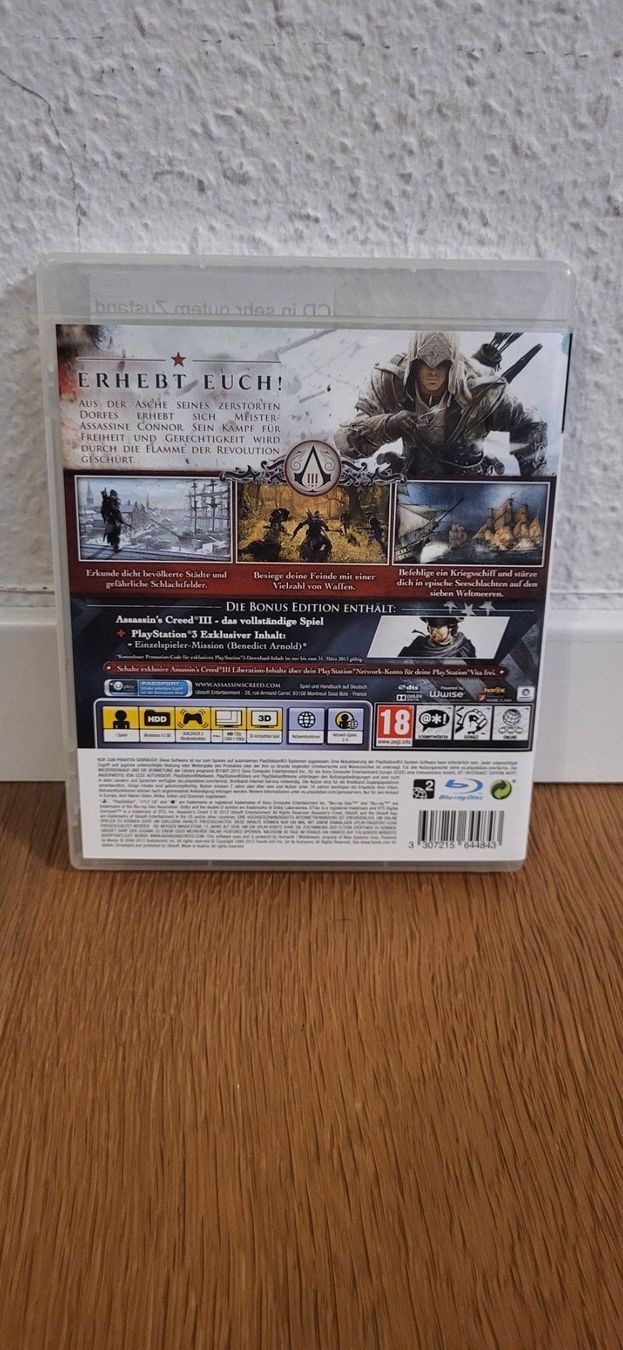 Sony Giochi: PS3 - Assassins Creed 3 – Usato da Münsingen venduto da DigitaleSpielecke 1