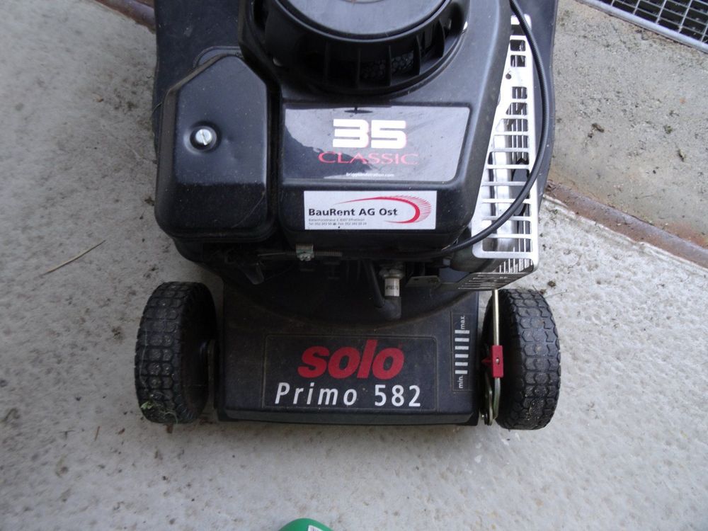 Rasemäher SOLO Primo 582 Benzinmotor Kaufen auf Ricardo