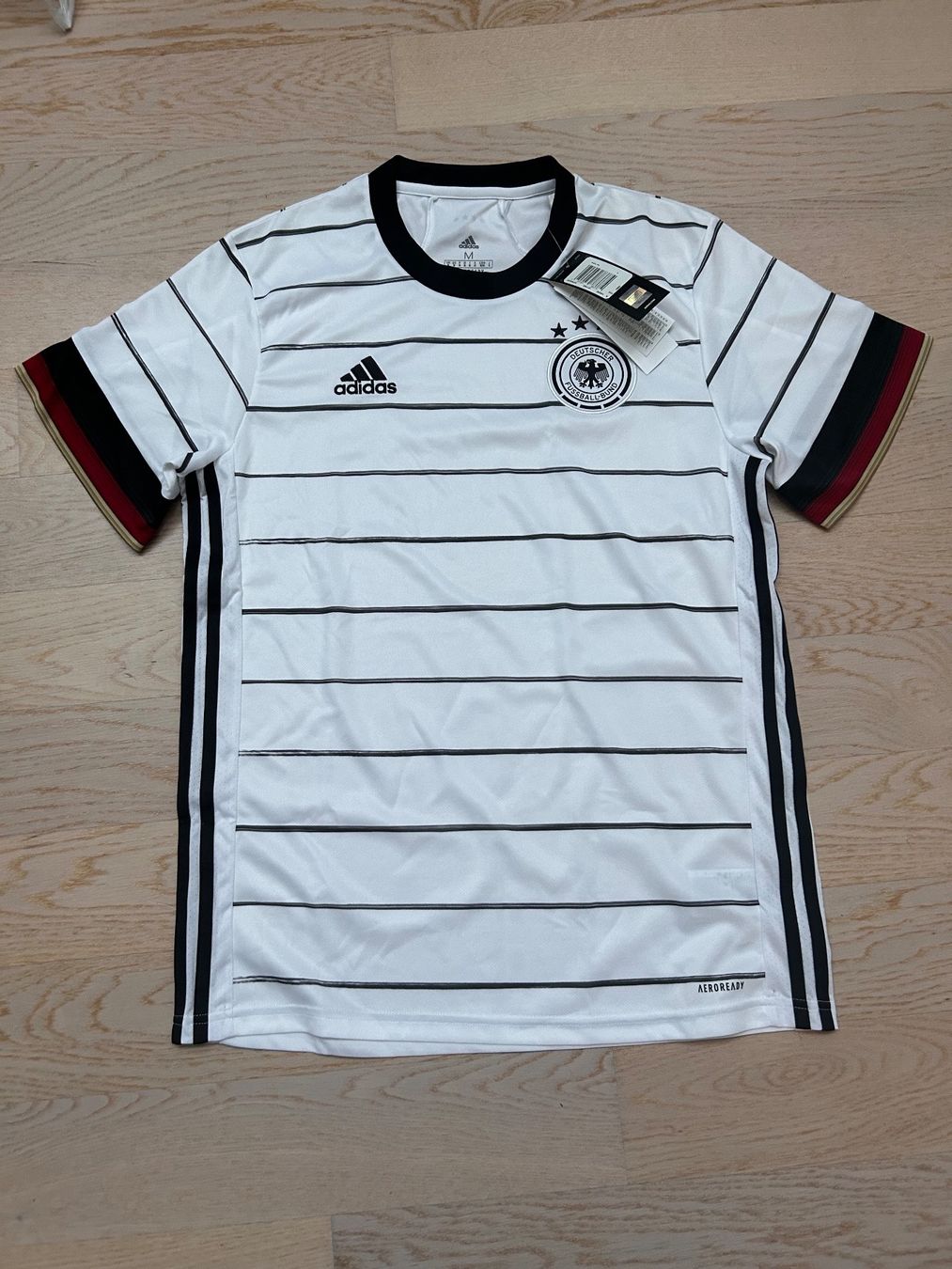 Adidas Canottiere & Pantaloni: Adidas Trikot DBF -Neu M – Nuovo (secondo la descrizione) da Muri AG venduto da Mkikus