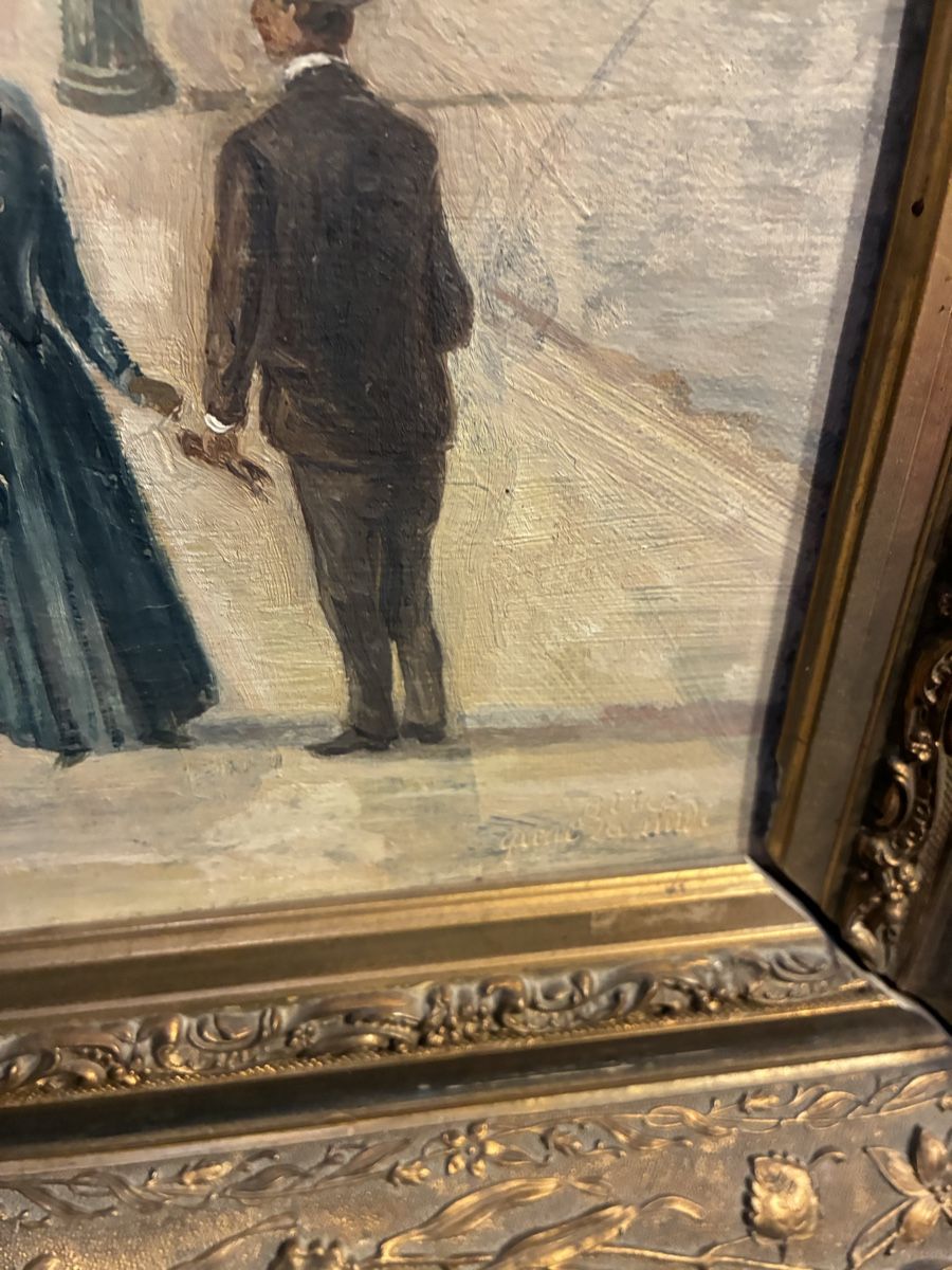 Tableaux: Denyo Frem - antikes Ölgemälde Nizza – D'occasion à Dornach par Rosengarten 7