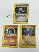 3 Pokemon Karten Professor Eich Hunduster Skorgla Vintage