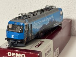 RhB Bemo H0m  1259 127 Ge 4/4 III 647 Swisscanto neuwertig