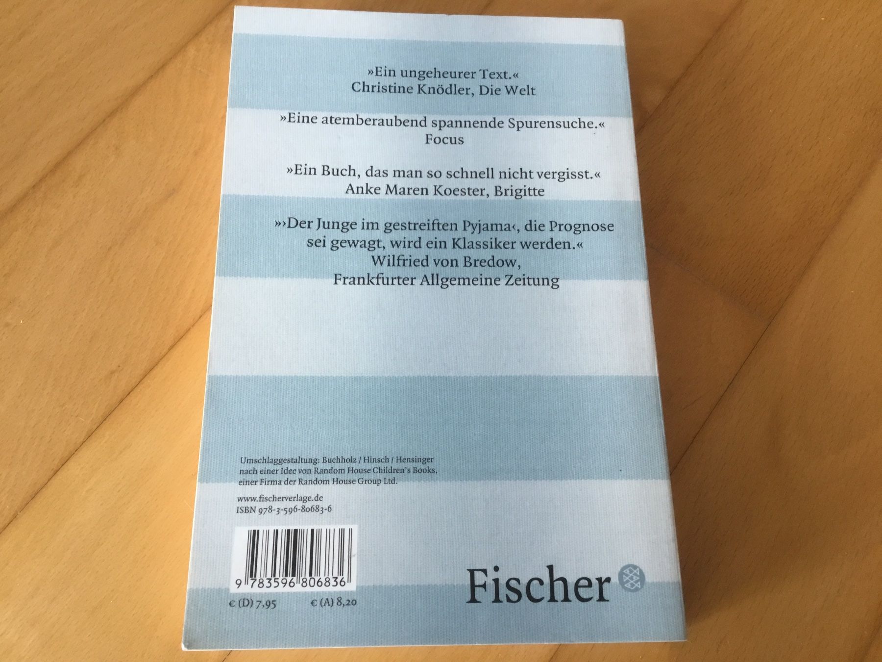 Libri: "Der Junge im gestreiften Pyjama" - John Boyne – Usato da Kerzers venduto da Georges3210 1
