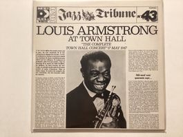 Louis Armstrong Doppel-LP - At Town Hall