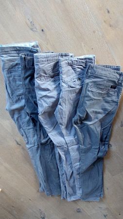 5 Stück, Quiksilver Herren Chino Hosen, Grösse 182/30/M