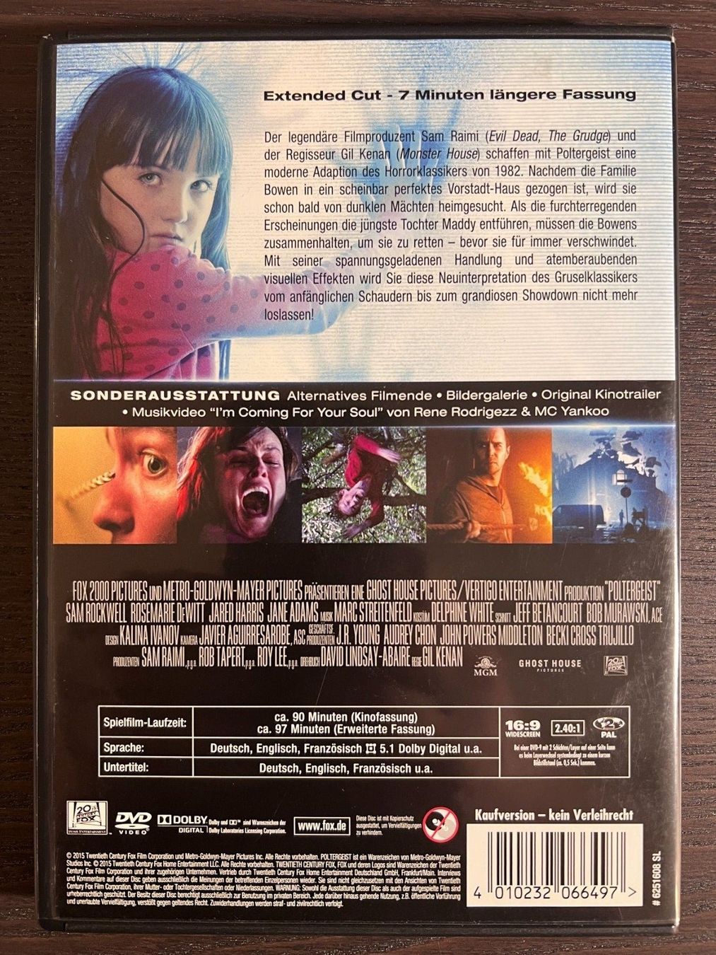 Tutti i DVDs: Poltergeist (2015) – Usato da Zürich venduto da FilmFreunde 1