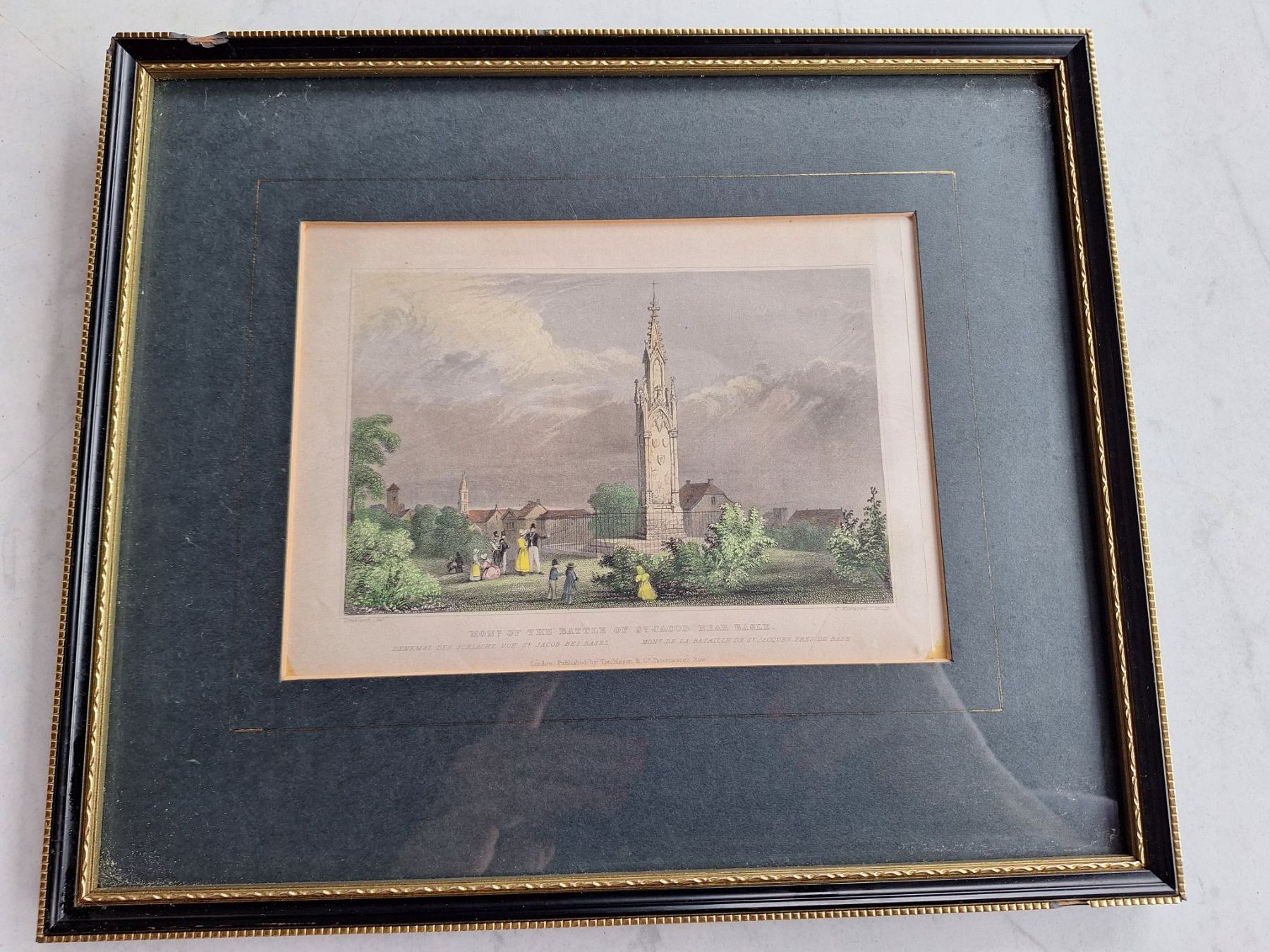 Foto & Immagini: COLLORIERTES BILD -  ST.JAKOB BASEL – Usato da Huttwil venduto da Kunterbuntli