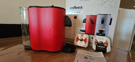 Machine à café CoffeeB HORIZON de couleur rouge, neuve