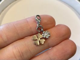 Thomas Sabo Charm Kleeblatt 🍀 & Blüte 🌸 Rosévergoldet 💖