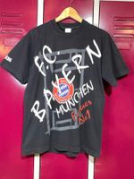 VINTAGE ADIDAS FC BAYERN MUNCHEN FOOTBALL T-SHIRT SZ: M