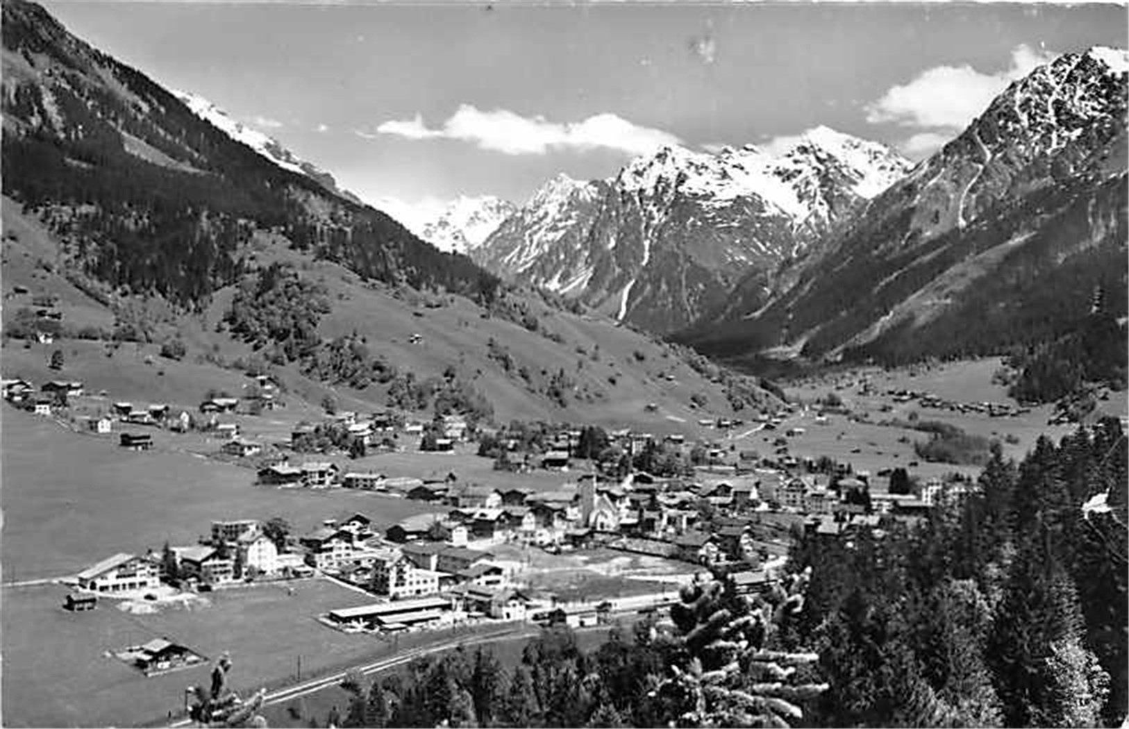 Ansichtskarten: Klosters, Silvrettagruppe – Gebraucht aus Ottikon b.Kemptth. von Neptun1974