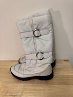 Bogner - Weisse Winterstiefel mit Schnallen, Gr. 38