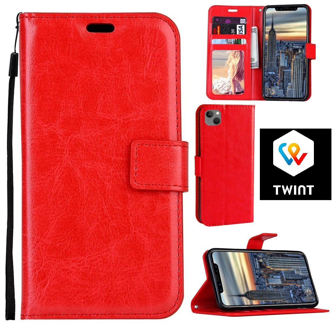 Cover & Protezioni schermo: iPhone 15 Pro Max Hülle Etui Wallet Case Cover Tasche Coque – Nuovo e nell'imballaggio originale da Volketswil venduto da coverandmore