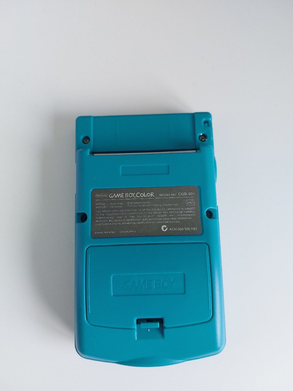 Nintendo Konsolen: Game boy color turquoise – Gebraucht aus Bremblens von  1
