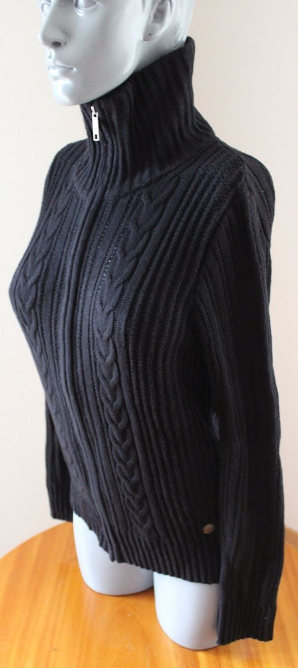 Giacche: Schwarze gut erhaltenes Strick Jacke, M – Usato da Locarno venduto da madame-tus-sauds 3