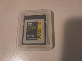XQD Speicherkarte von Lexar 32GB