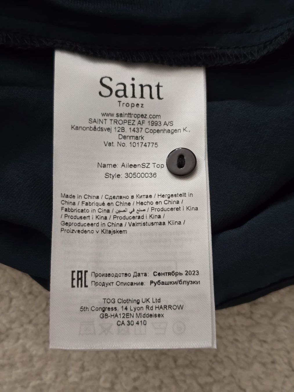 Camicette: Schöne Bluse von Saint Tropez, neu. Grösse M – Nuovo (secondo la descrizione) da Basel venduto da Galia2000 4