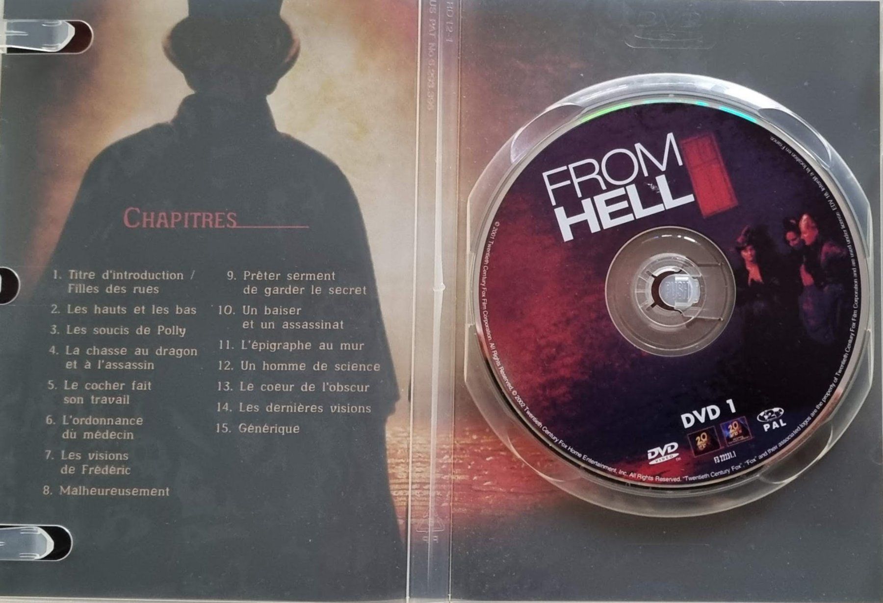 Tutti i DVDs: From Hell (2001) – Usato da La Tour-de-Peilz venduto da Resize 2