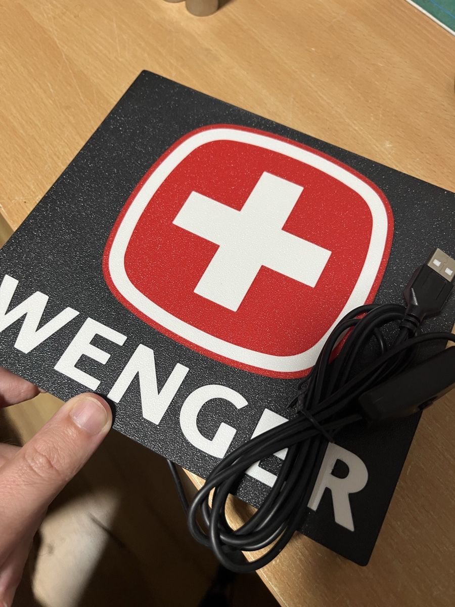 Lampade: Lampe décoration lightbox Wenger – Nuovo (secondo la descrizione) da Noville venduto da Berlusconi55 2
