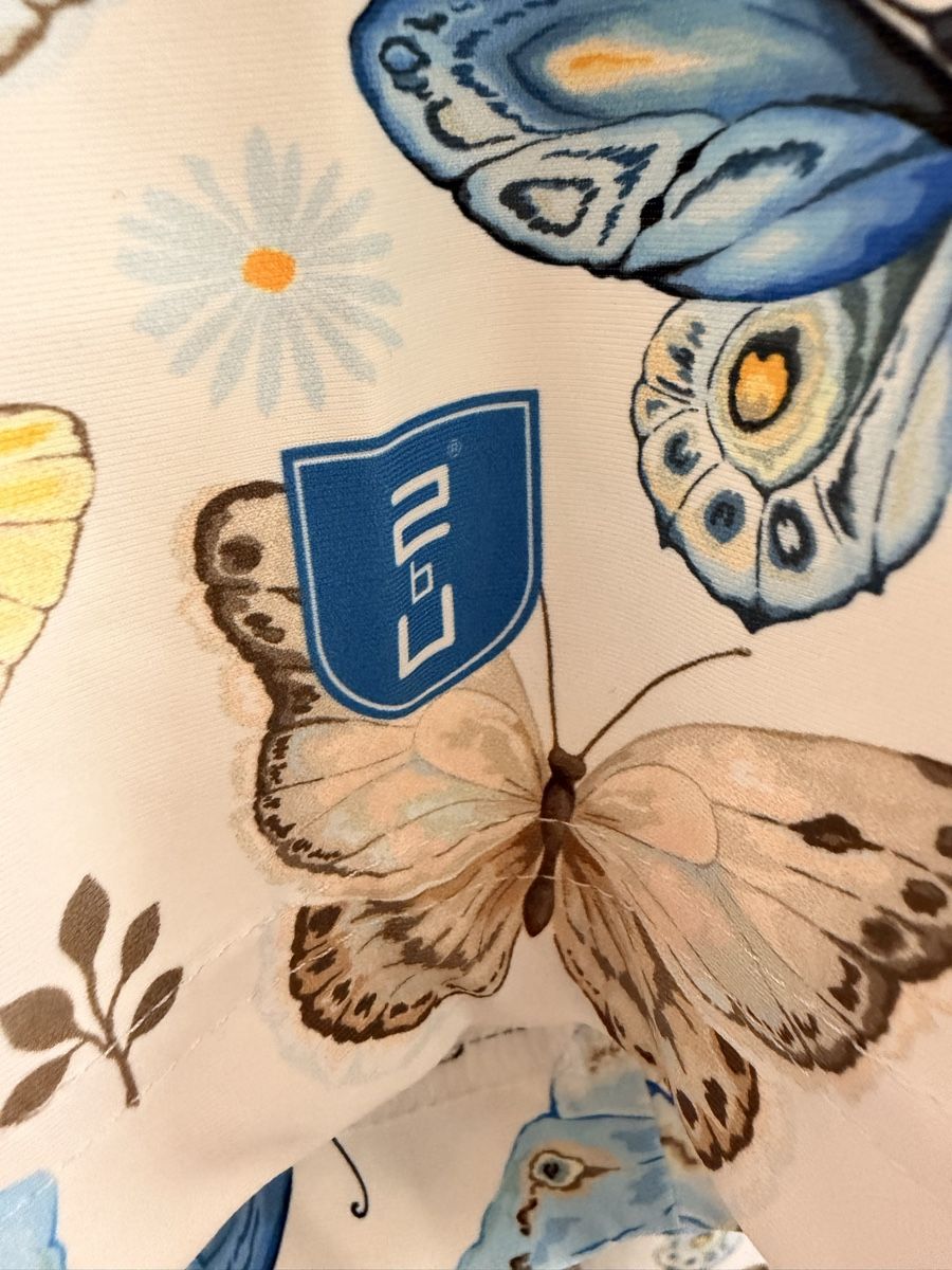 T-Shirts: Sommerliches Golf Shirt mit🦋 – Gebraucht aus Biberist von Mi58 2