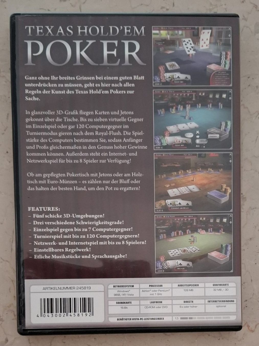 Jeux: Texas Hold 'Em Poker – D'occasion à Liebefeld par Fireball85 1