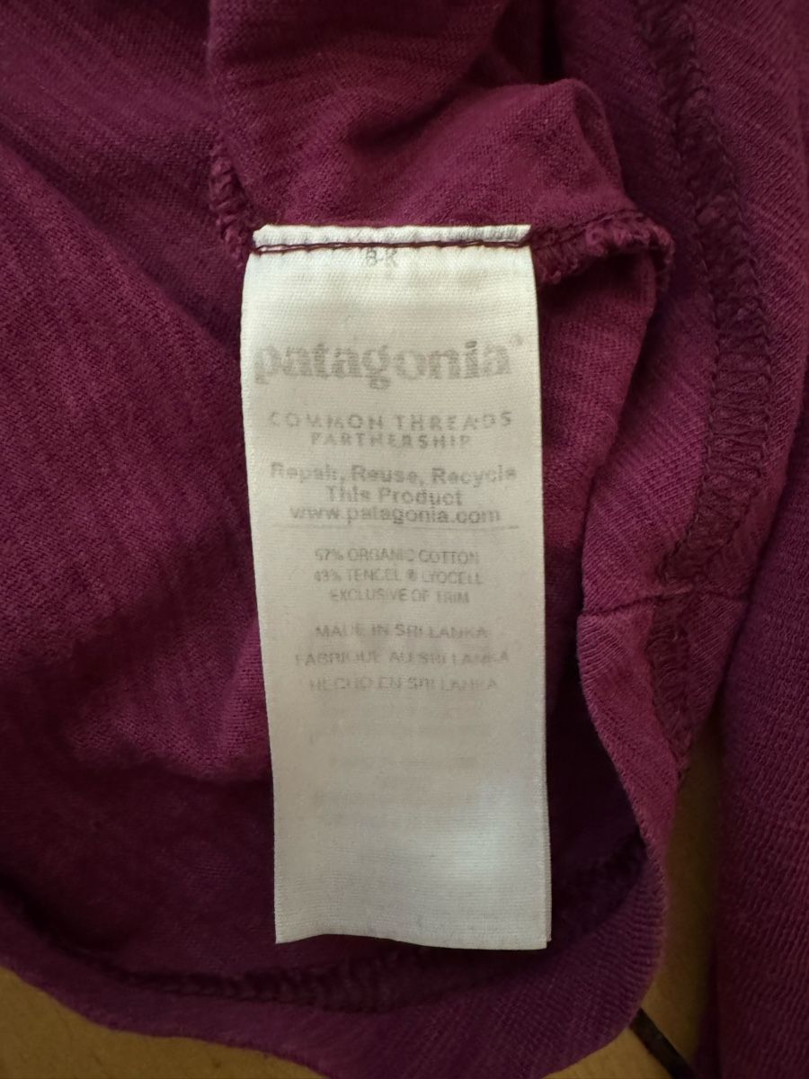 Patagonia Top: Patagonia Langarmshirt V-Ausschnitt *kostenloser Versand* – Usato da Zürich venduto da misscheeky 4