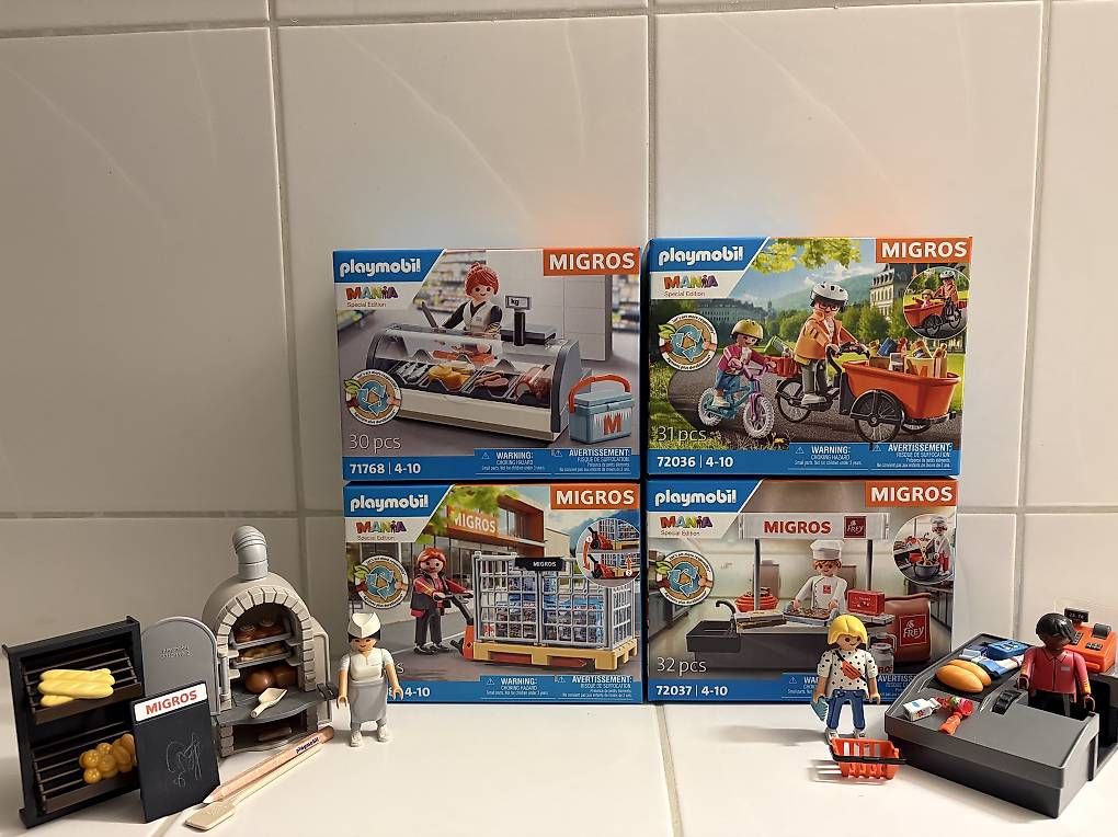 Playmobil Spielzeuge: Playmobil Migros lot – Neu und originalverpackt aus Martigny von jcj_j2fb