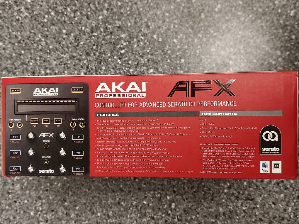 Akai Console di mixaggio: Akai AFX Pro OVP inkl. Decksaver – Usato da Rothenthurm venduto da Djmaxima 1