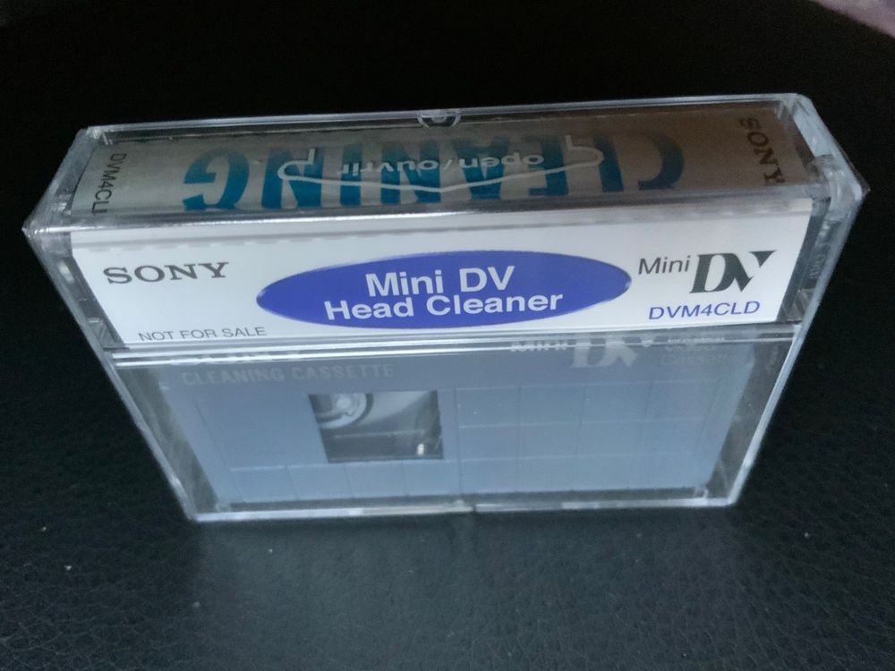 MINI DV SONY CASSETTA PULISCI TESTINE DIGITAL VIDEO -PULIZIA A SECCO CONFEZIONE APERTA - Foto 9