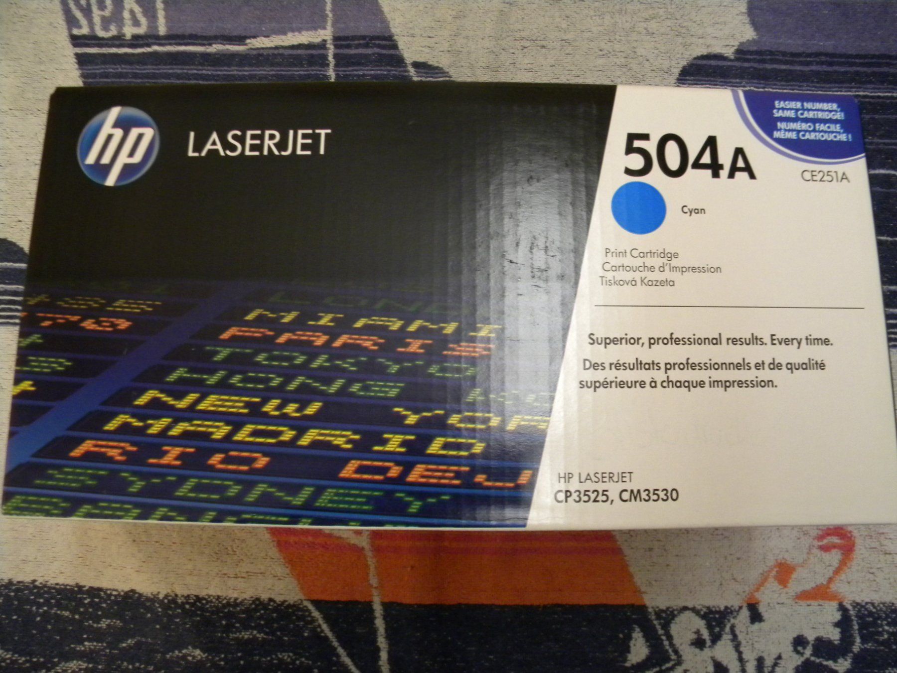 Hewlett Packard Druckerpatronen & Toner: CE251A  504A – Neu und originalverpackt aus Bühler von Wini100