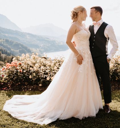 Hochzeit Brautkleid elegant A-Linie Kollektion 2023