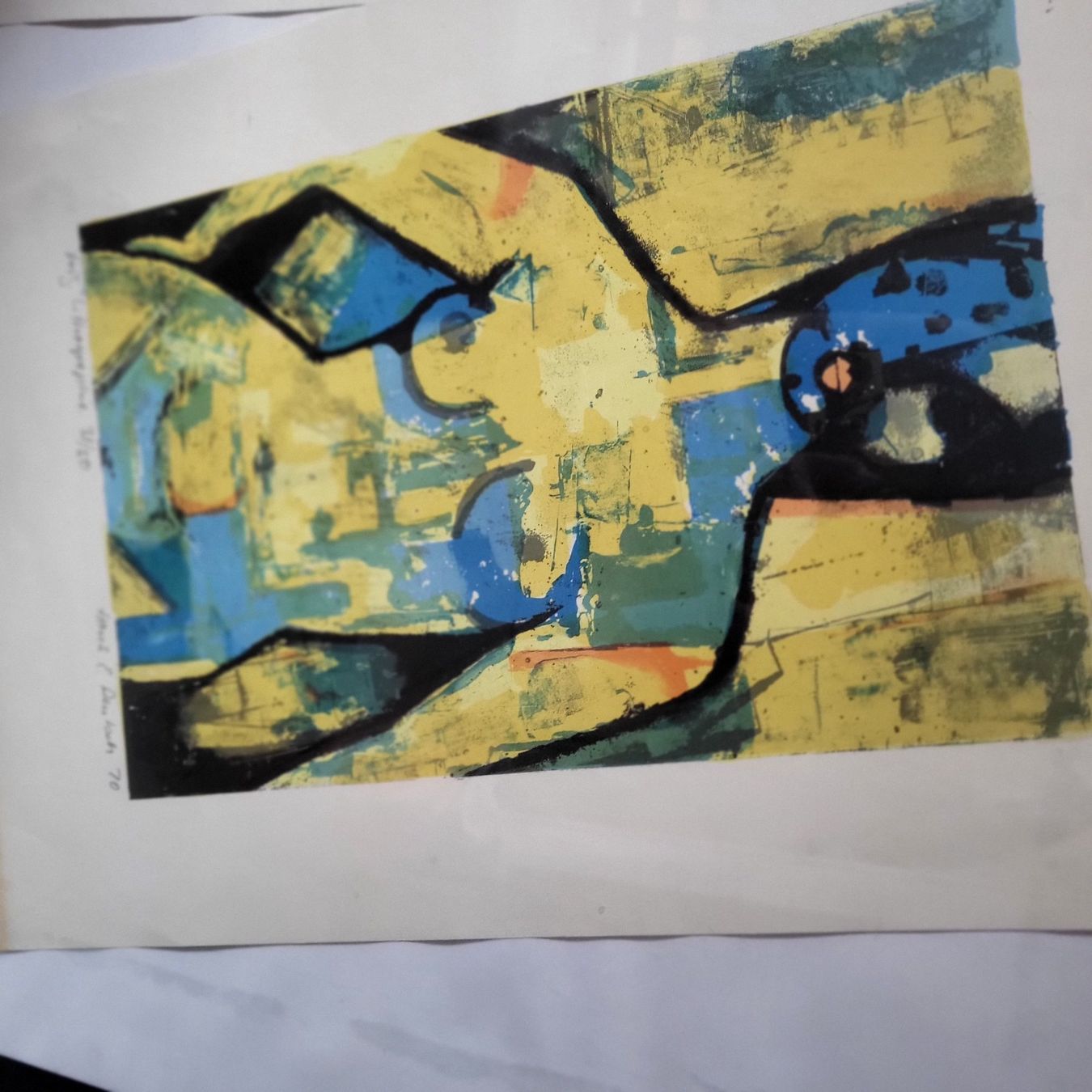 Foto & Immagini: Hans E Deutsch Orginal Lithog. handsegniert mit rahmen – Usato da schafisheim venduto da venus035 1