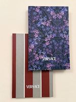 2 Original Versace Notizbücher note books carnets