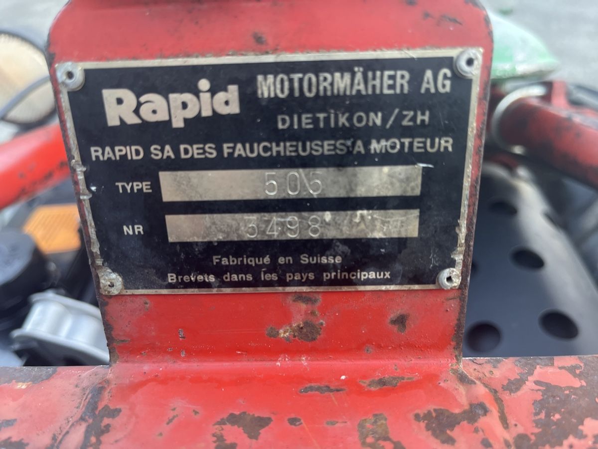 Rapid Tracteurs: Rapid 505 mit neuem Dieseimotor – D'occasion à Hendschiken par unita2000 5