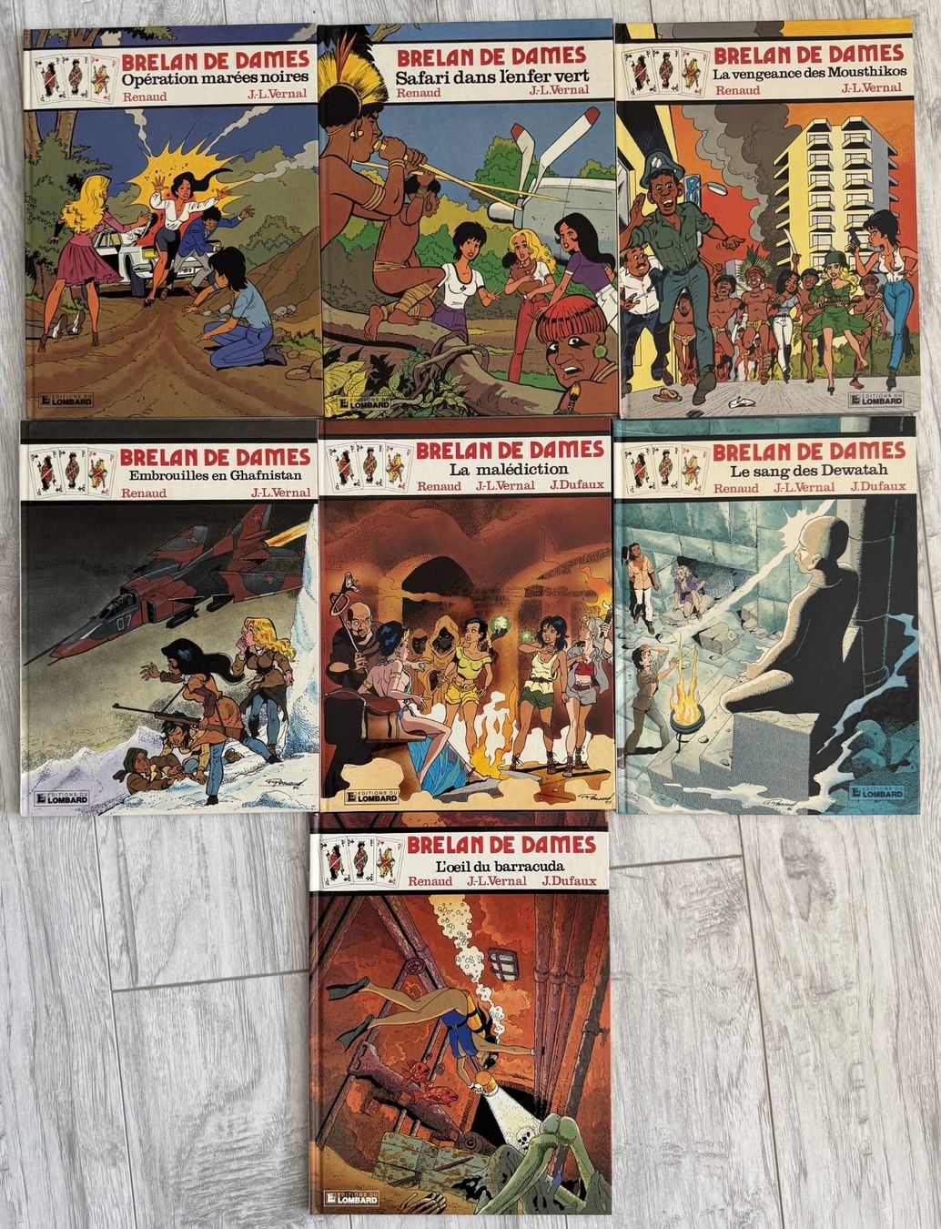 BD: Brelan de dames - 7 albums – D'occasion à Geneveys-Coffrane par Momoali