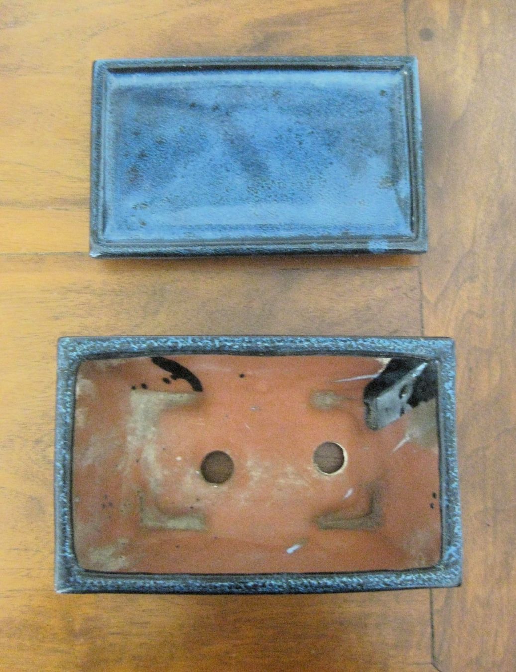 Vasi per fiori: Bonsaischale mit Unterteller,  18.5 x 12 cm – Usato da Kriens venduto da Kraeutergarten 1