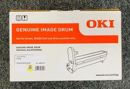 Original OKI C712n, Oki C712dn yellow Drum, 46507413