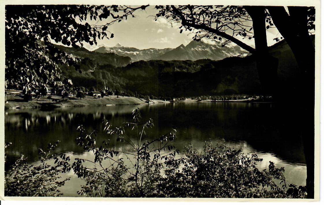 Cartoline postali: Abendstimmung am Lungernsee – Usato da Hochdorf venduto da Ziegel-16