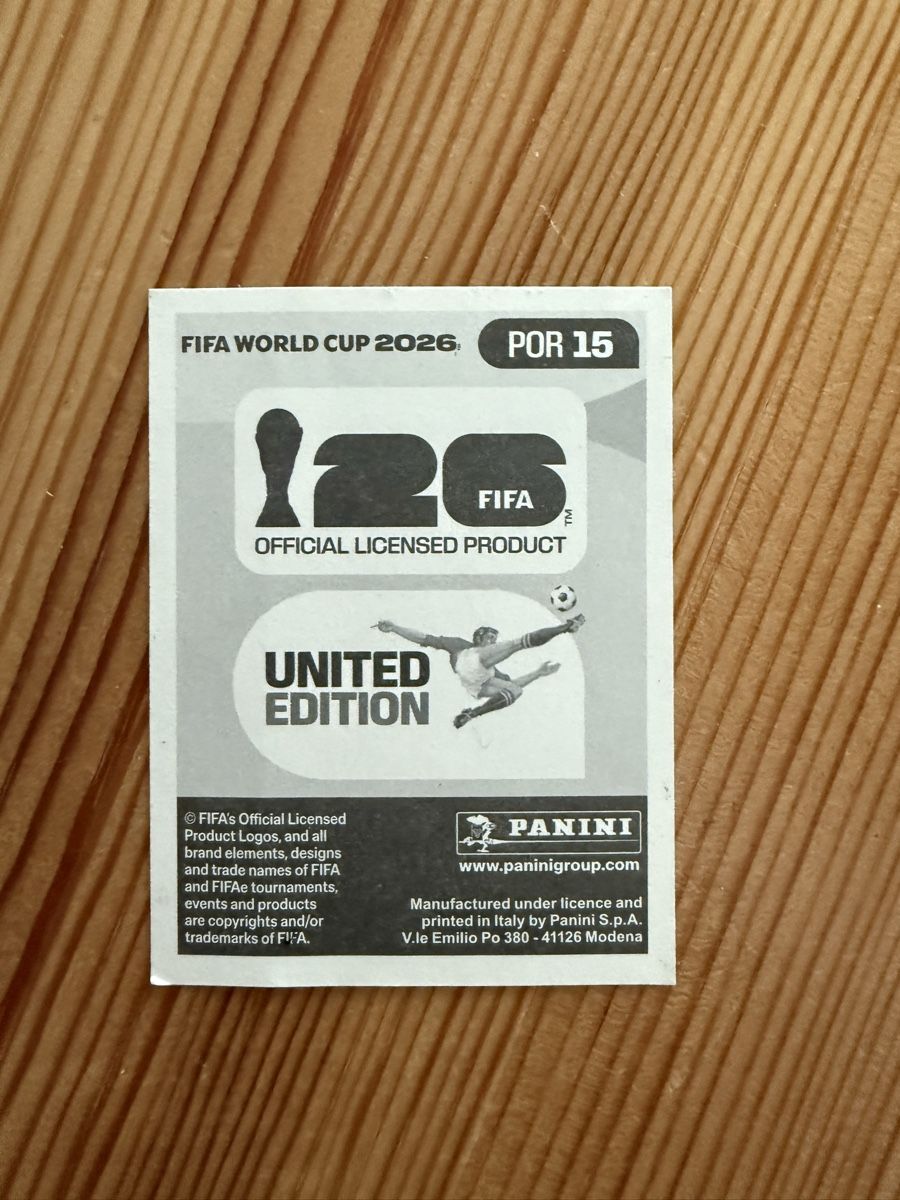 Panini Carte collezionabili: Panini Cristiano Ronaldo POR15 – Usato da Liebefeld venduto da Ronaldo-1996 1