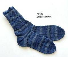 Socken handgestrickt   Gr.44/45   Nr.20