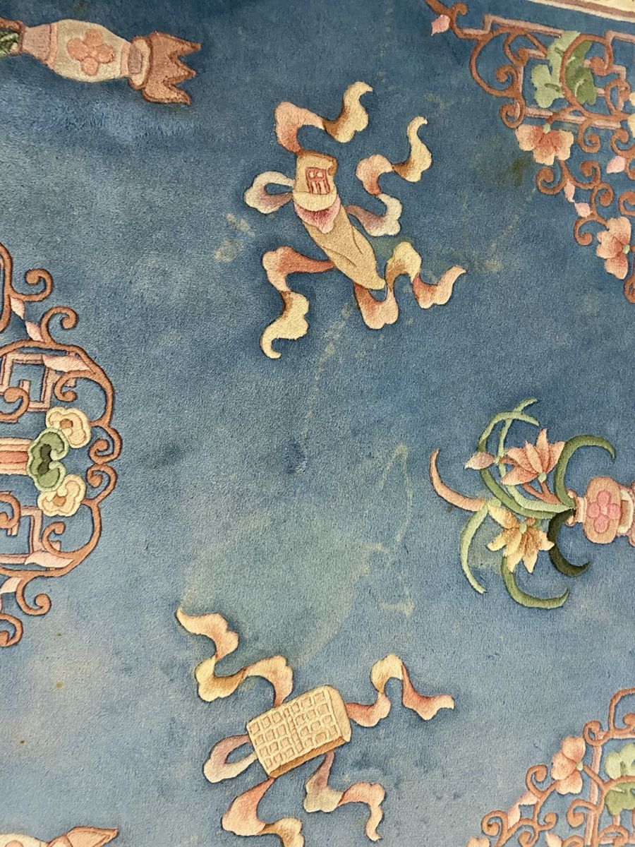 Teppiche: China Teppich, hellblau, Vintage Style – Gebraucht aus Weinfelden von MariaTG 4