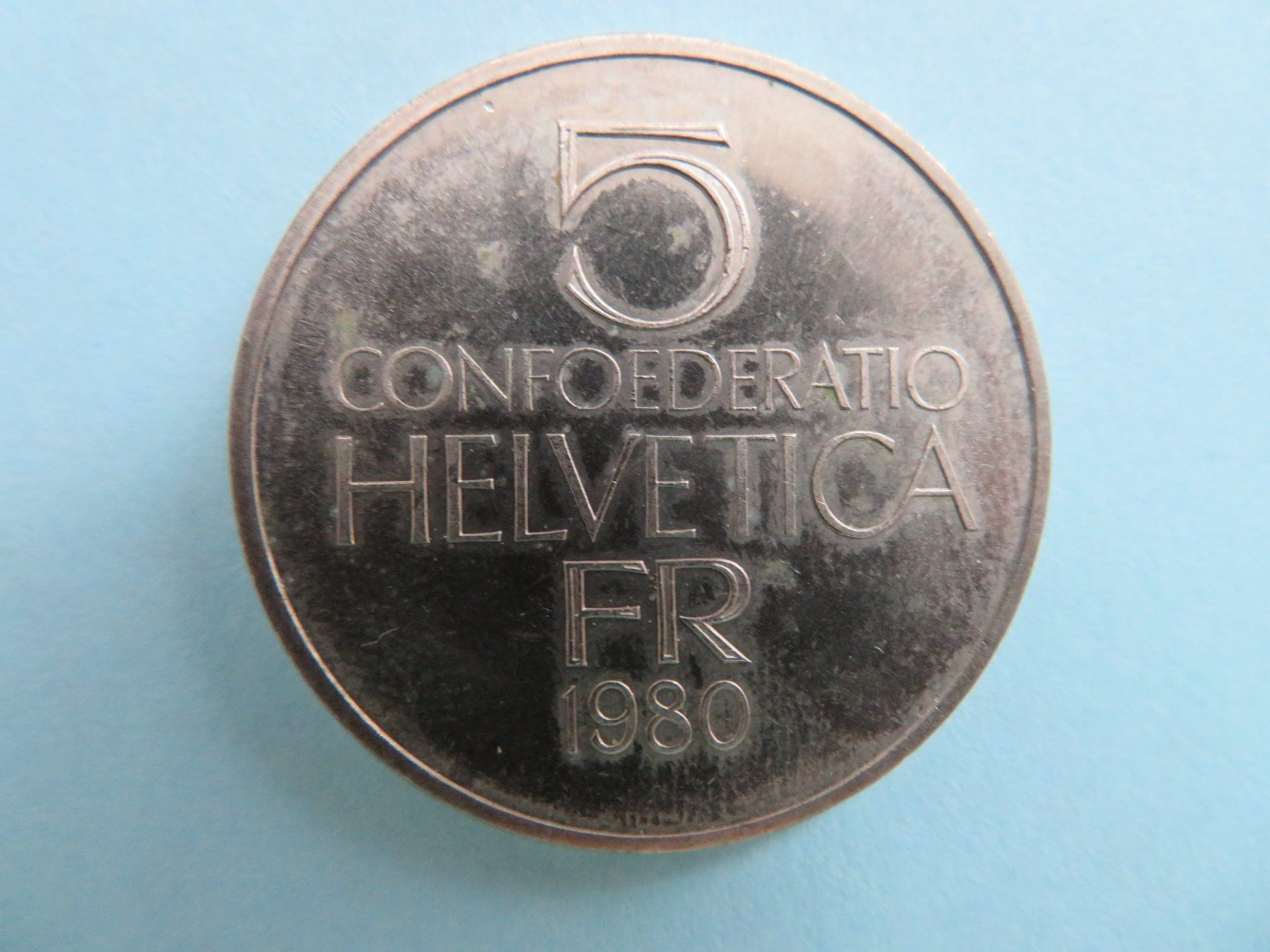 Tutti le monete: Gedenkmünze 1980 – Usato da Untereggen venduto da Geobrocki 1