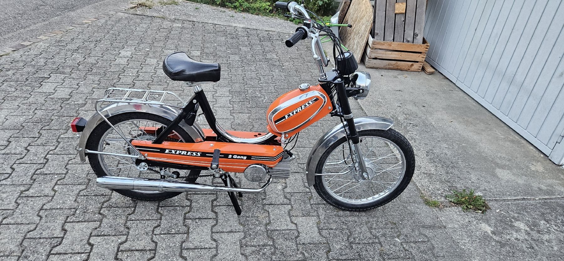 Sachs Ciclomotori: sachs 504 express mofa töffli – Usato da Hallwil venduto da ventiler