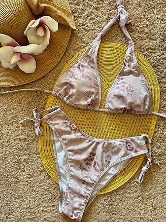 ✨Chic Leopard Print Bikini Set L - Neu  Gratis Versand