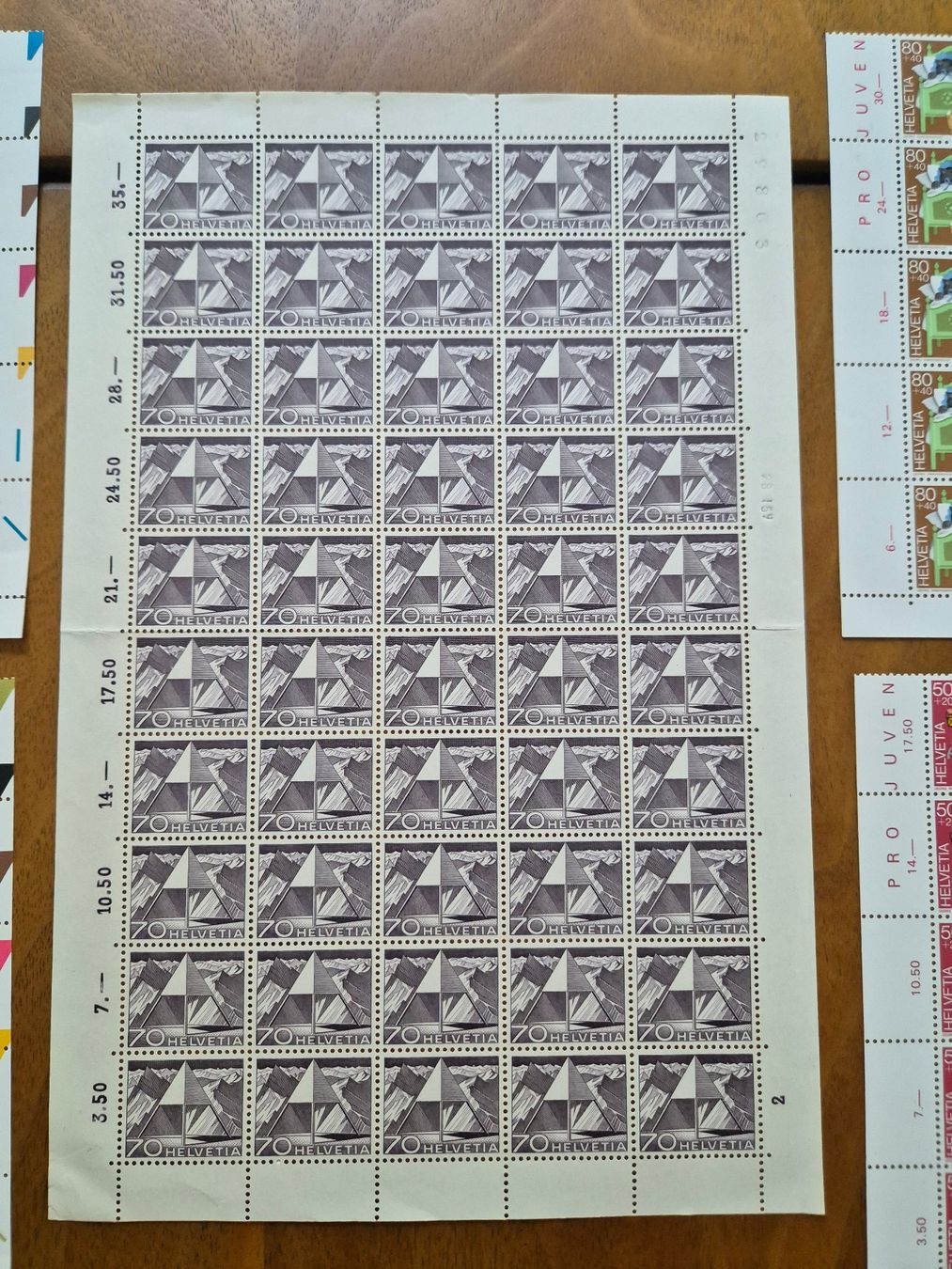 Tous les timbres: Frankaturware 100 CHF. GRATISLIEFERUNG ! – Neuf (Voir description) à Horgen par frankatur 1