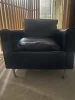Mid-century Designklassiker Ledersessel