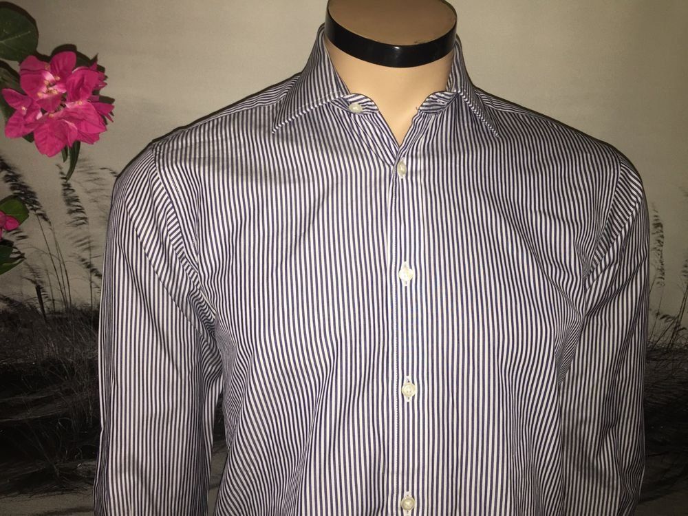 Camicie: Chemise à manchettes/Manchettknopfen Hemd T.M.LEWIN 39 (M).. – Usato da Cossonay-ville venduto da Super-Price-Quality 1