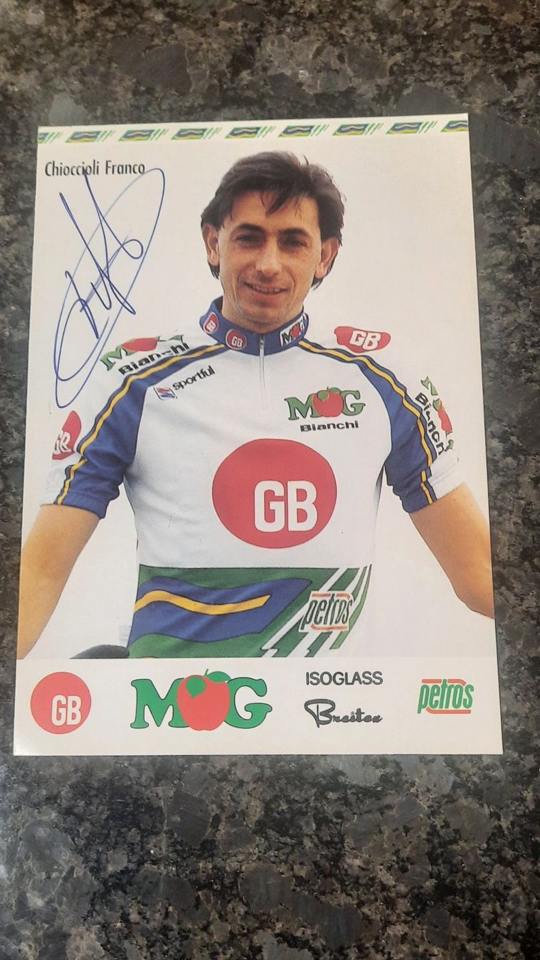 Autogramme: Autogrammkarte Franco Chiocciioli – Gebraucht aus Schmerikon von Olympia04