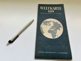 Weltkarte 1939, Versand möglich