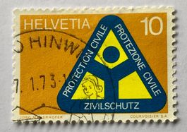CH Briefmarken GESTEMPELT  